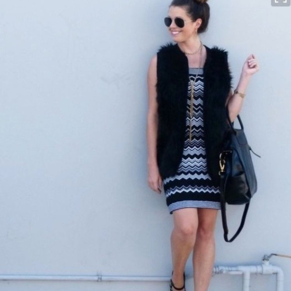 Missoni for Target | Dress | Chevron in Black & W…